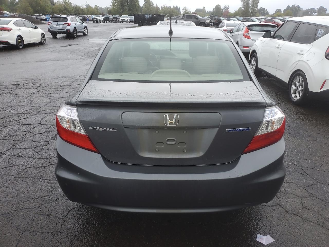 2012 Honda Civic Hybrid L VIN: JHMFB4F31CS006300 Lot: 84628215