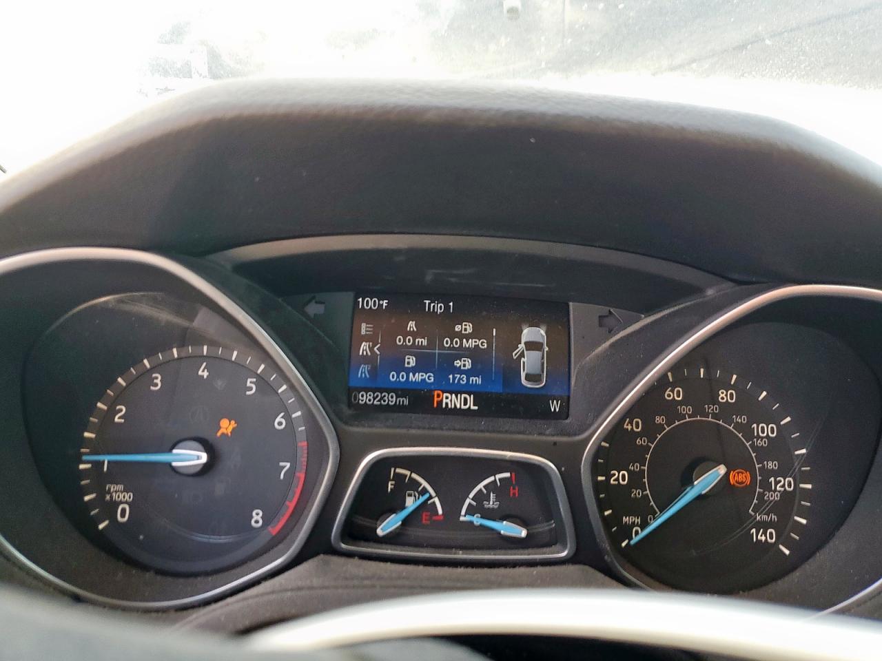 2017 Ford Focus Se VIN: 1FADP3F24HL244791 Lot: 84973435