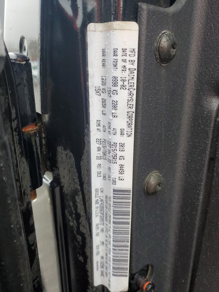 2003 Jeep Wrangler Commando VIN: 1J4FA39S63P320572 Lot: 90732505