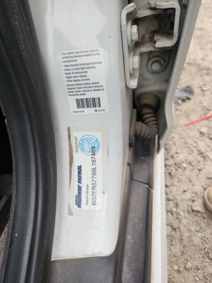 2013 Chevrolet Cruze Lt VIN: 6G2E257799L167469 Lot: 86470135