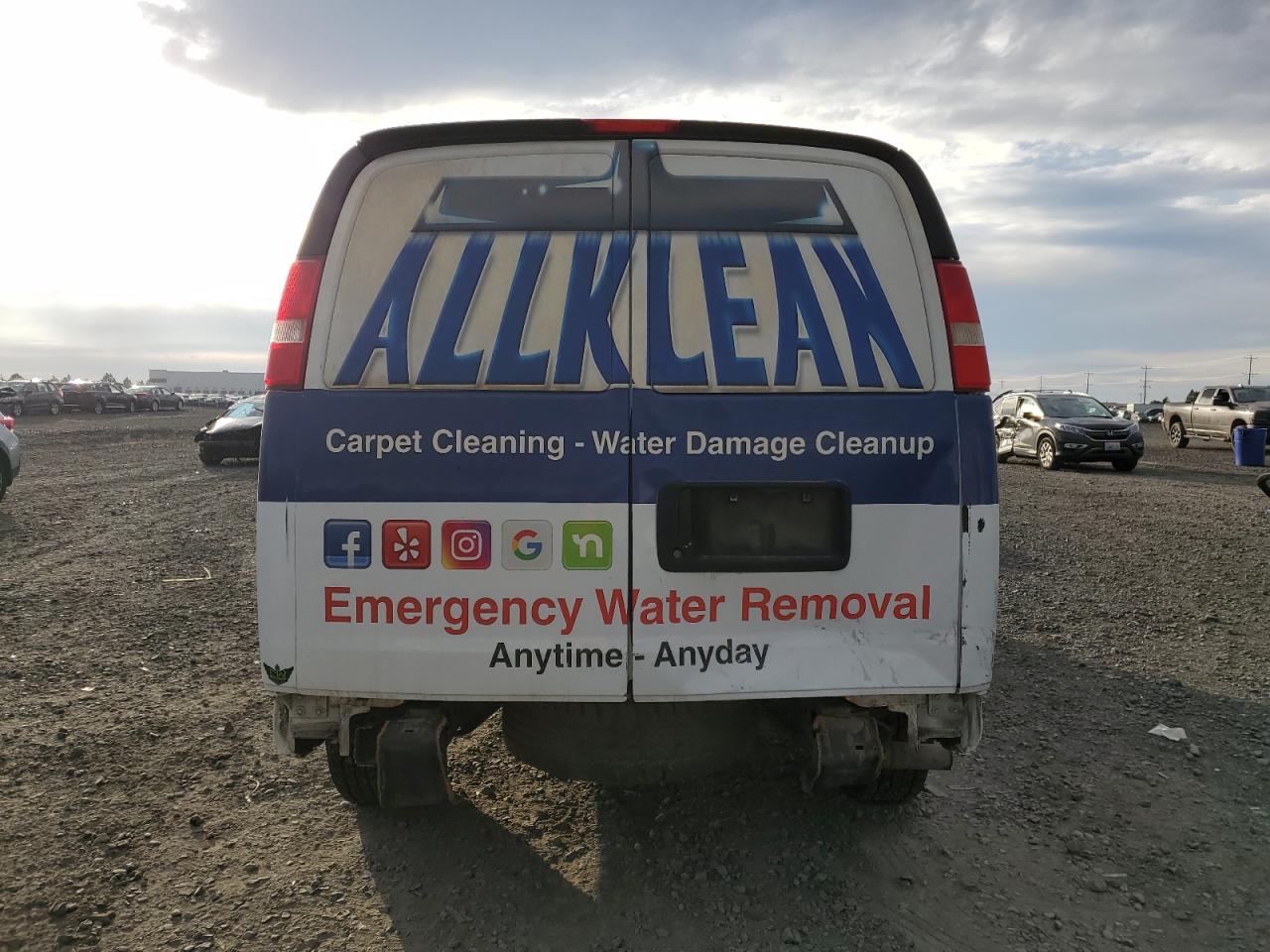 2011 Chevrolet Express Delivery Van VIN: 1GCZGUBA5B1162641 Lot: 82693345