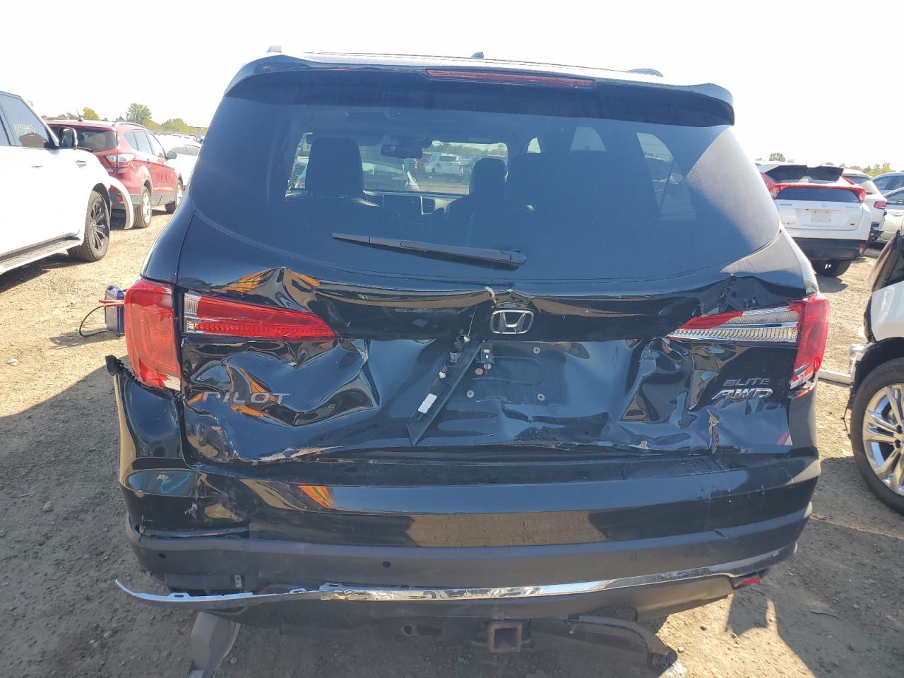 2017 Honda Pilot Elite VIN: 5FNYF6H04HB068338 Lot: 85714485