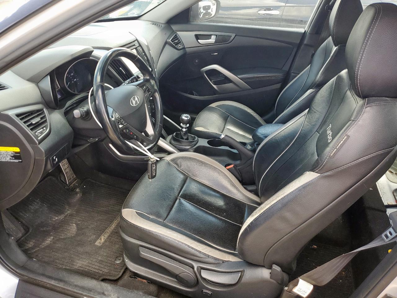 2015 Hyundai Veloster Turbo VIN: KMHTC6AE6FU226266 Lot: 82300905