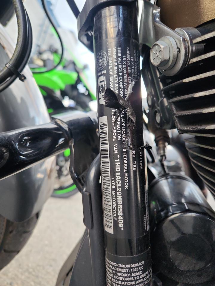 2022 Harley-Davidson Fltrxst VIN: 1HD1ACL29NB658409 Lot: 85007015