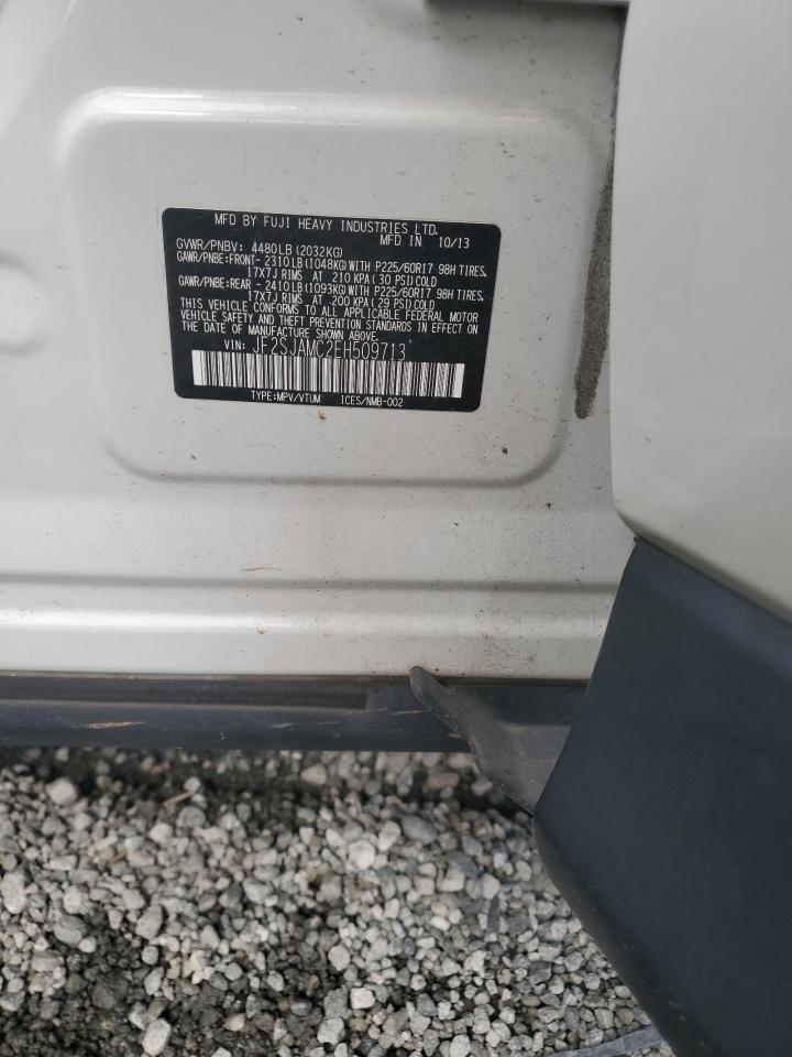 2014 Subaru Forester 2.5I Touring VIN: JF2SJAMC2EH509713 Lot: 81847395