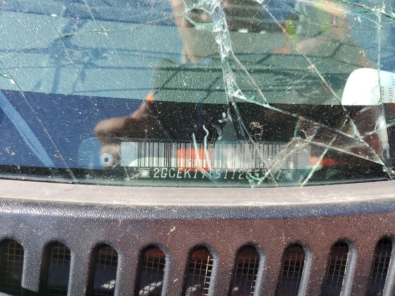 2001 Chevrolet Silverado K1500 VIN: 2GCEK19T511265957 Lot: 86174685