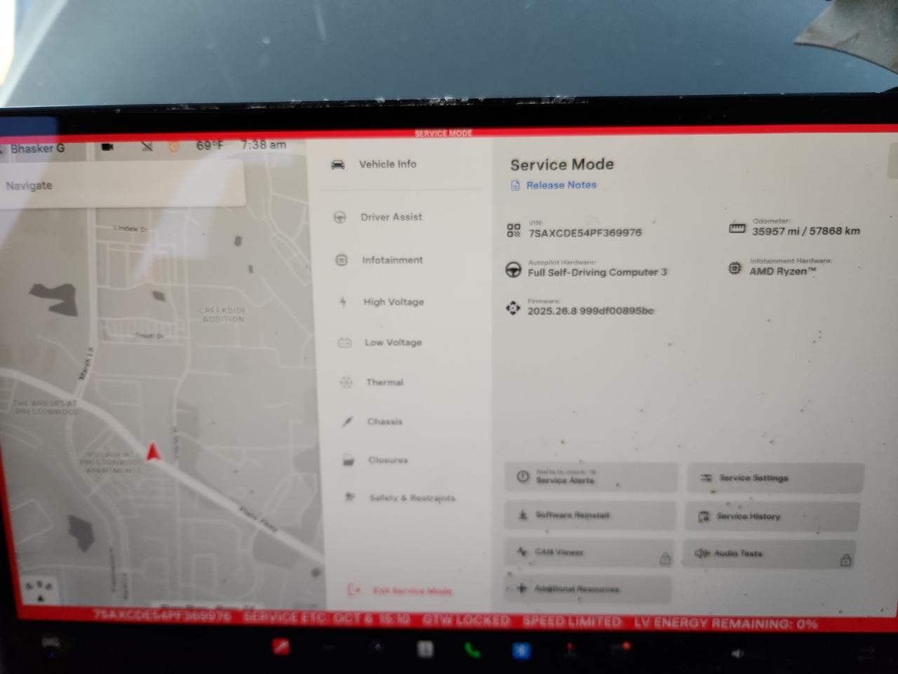 2023 Tesla Model X VIN: 7SAXCDE54PF369976 Lot: 82537195