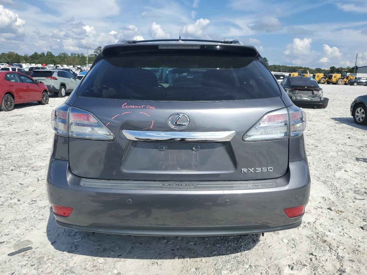 2012 Lexus Rx 350 VIN: 2T2ZK1BA8CC066329 Lot: 85507955
