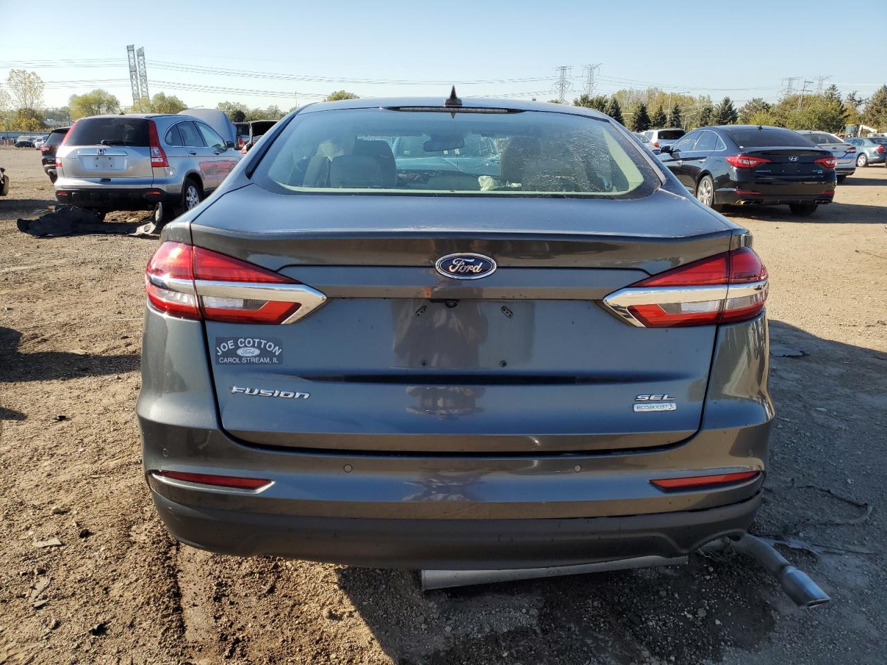 2019 Ford Fusion Sel VIN: 3FA6P0CD8KR249773 Lot: 85913615