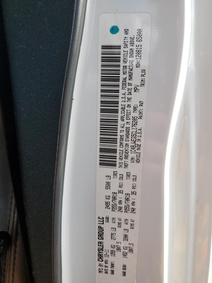 2012 Jeep Wrangler Unlimited Sahara VIN: 1C4BJWEG5CL176205 Lot: 85348825