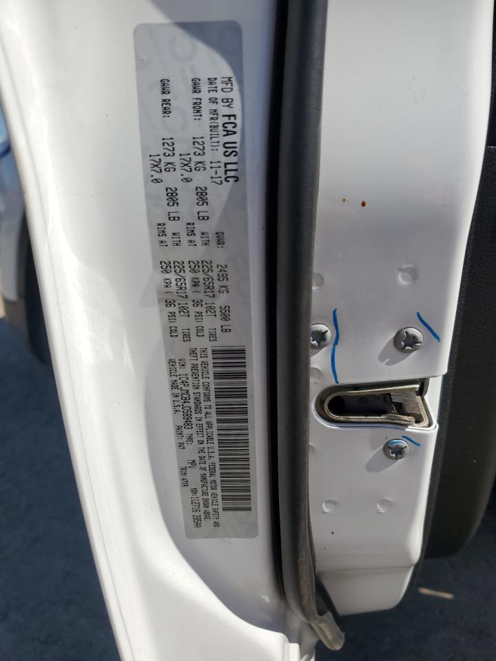 2018 Jeep Cherokee Latitude VIN: 1C4PJMCB4JD589483 Lot: 89630765