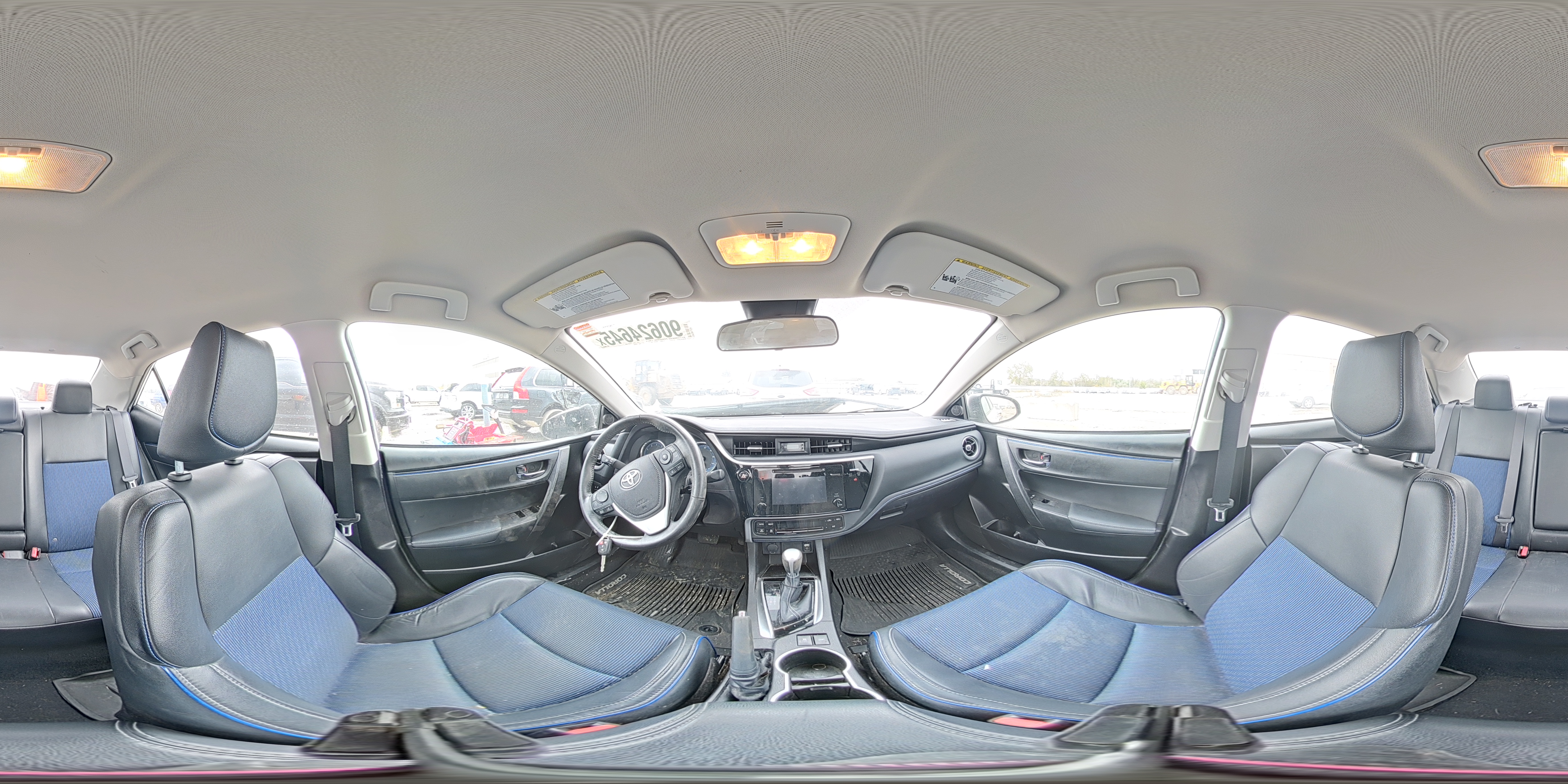 2017 Toyota Corolla L VIN: 5YFBURHE5HP700468 Lot: 90624645