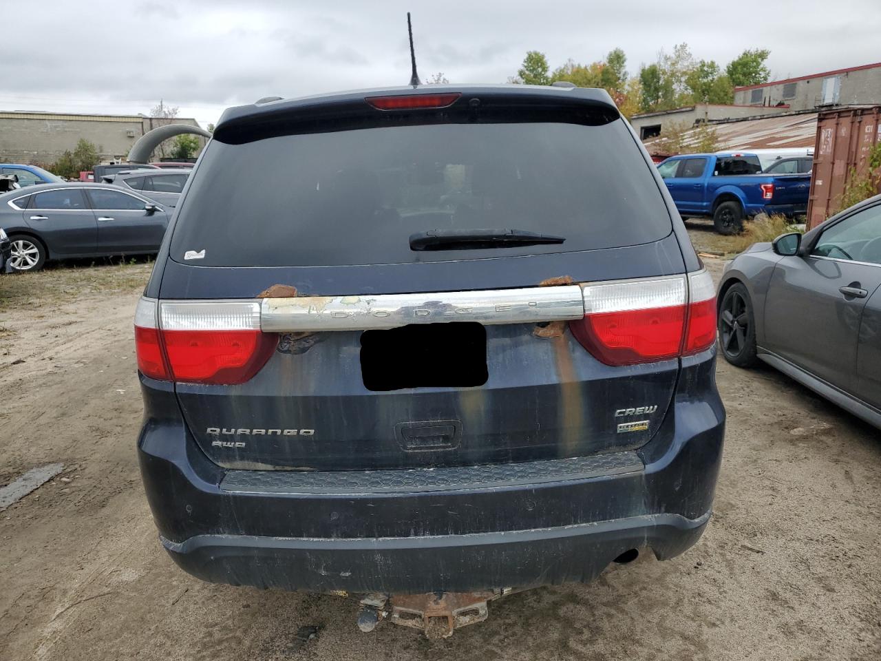 2011 Dodge Durango Crew VIN: 1D4RE4GG4BC625380 Lot: 81316485