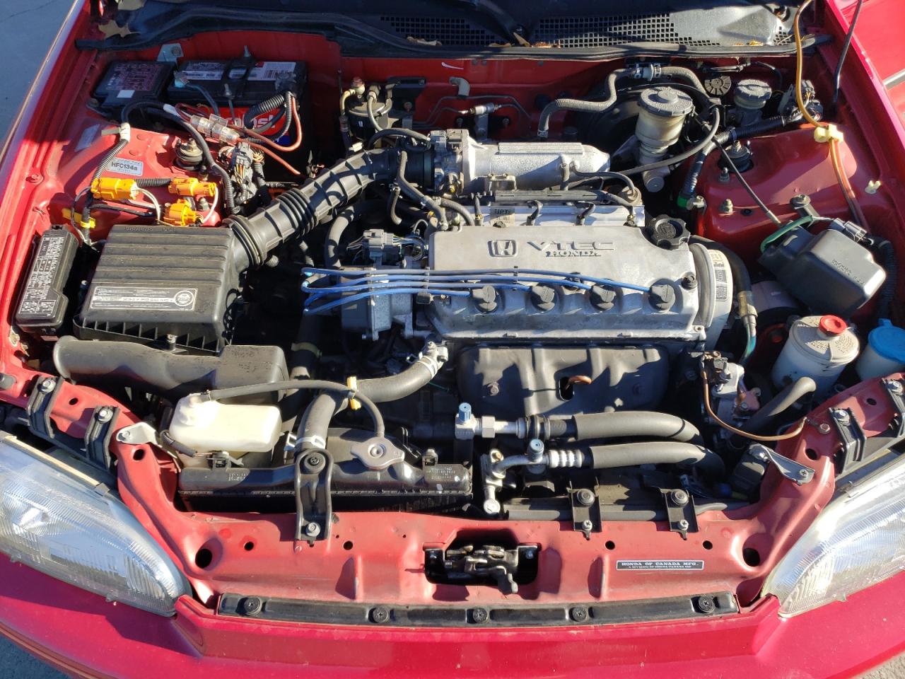 1994 Honda Civic Si VIN: 2HGEH3395RH500045 Lot: 85188055