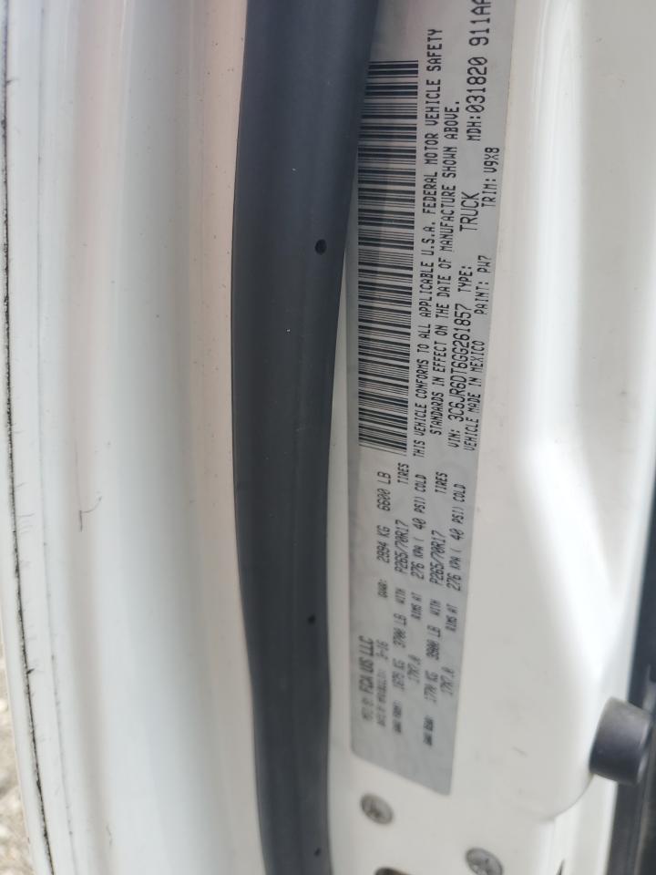 2016 Ram 1500 St VIN: 3C6JR6DT6GG261857 Lot: 86208575