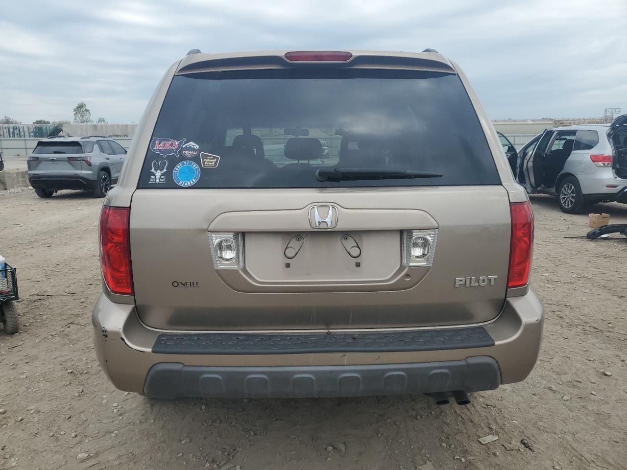 2004 Honda Pilot Exl VIN: 2HKYF18584H615783 Lot: 82403825