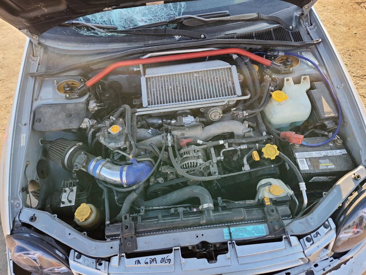 2002 Subaru Impreza Wrx VIN: JF1GD29602G500147 Lot: 82396545