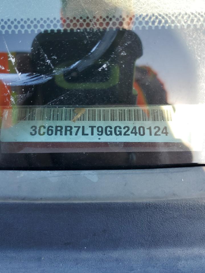 2016 Ram 1500 Slt VIN: 3C6RR7LT9GG240124 Lot: 86218075