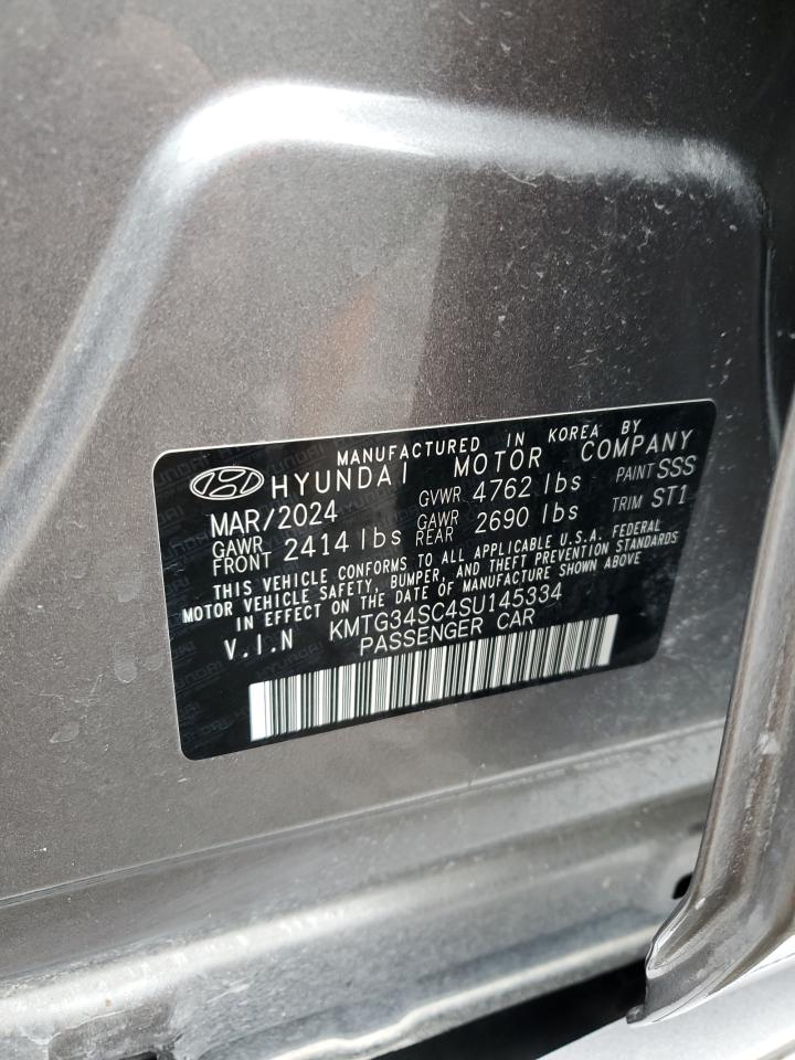 2025 Genesis G70 Base VIN: KMTG34SC4SU145334 Lot: 90082375