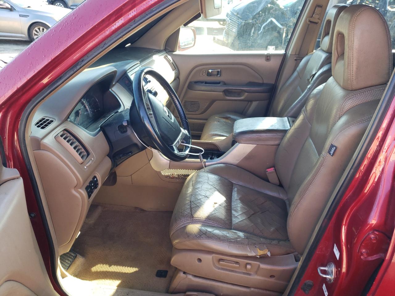 2005 Honda Pilot Exl VIN: 2HKYF18735H550490 Lot: 81980275