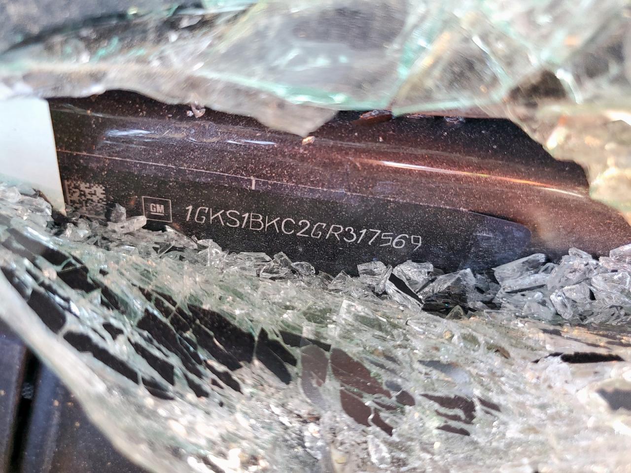 2016 GMC Yukon Slt VIN: 1GKS1BKC2GR317569 Lot: 85875975