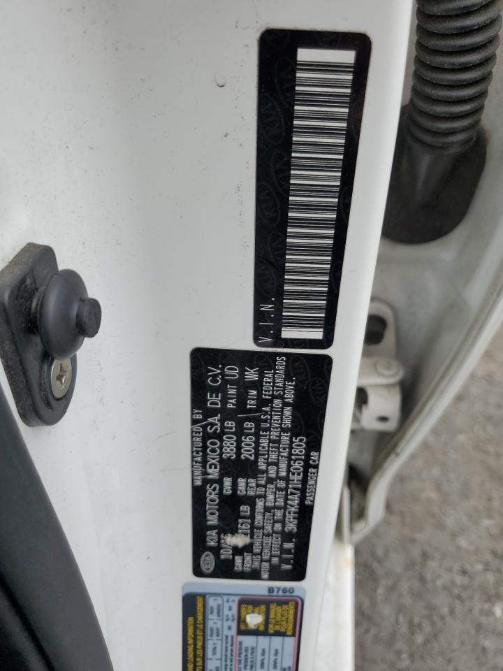 2017 Kia Forte Lx VIN: 3KPFK4A71HE061805 Lot: 82204985