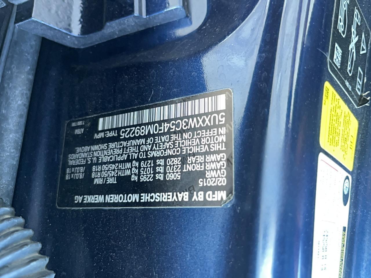 Фото: 5UXXW3C54F0M89225