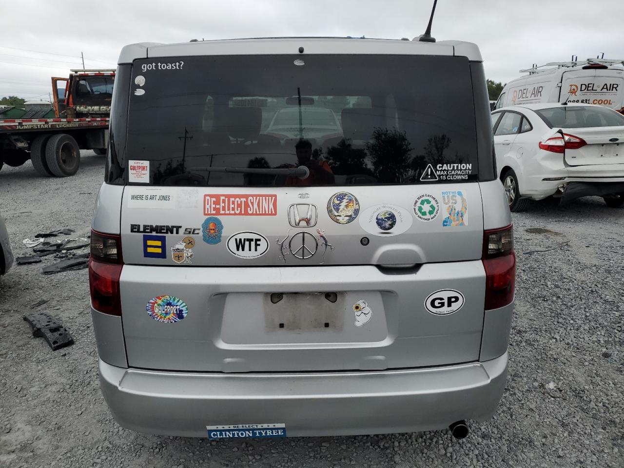 2007 Honda Element Sc VIN: 5J6YH18997L001963 Lot: 86184105