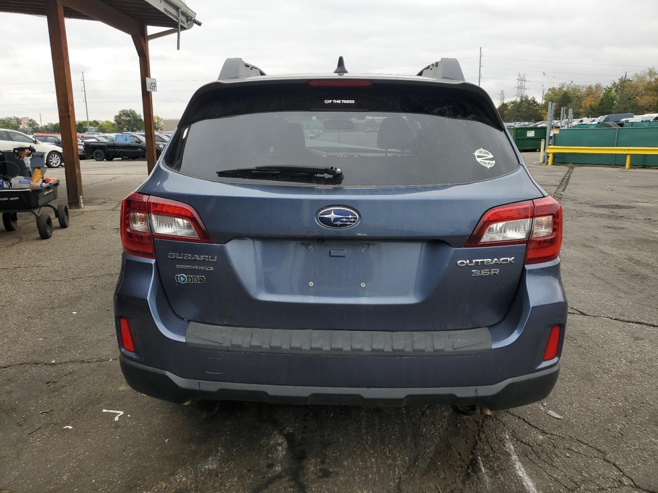 2016 Subaru Outback 3.6R Limited VIN: 4S4BSENC7G3301226 Lot: 85696425