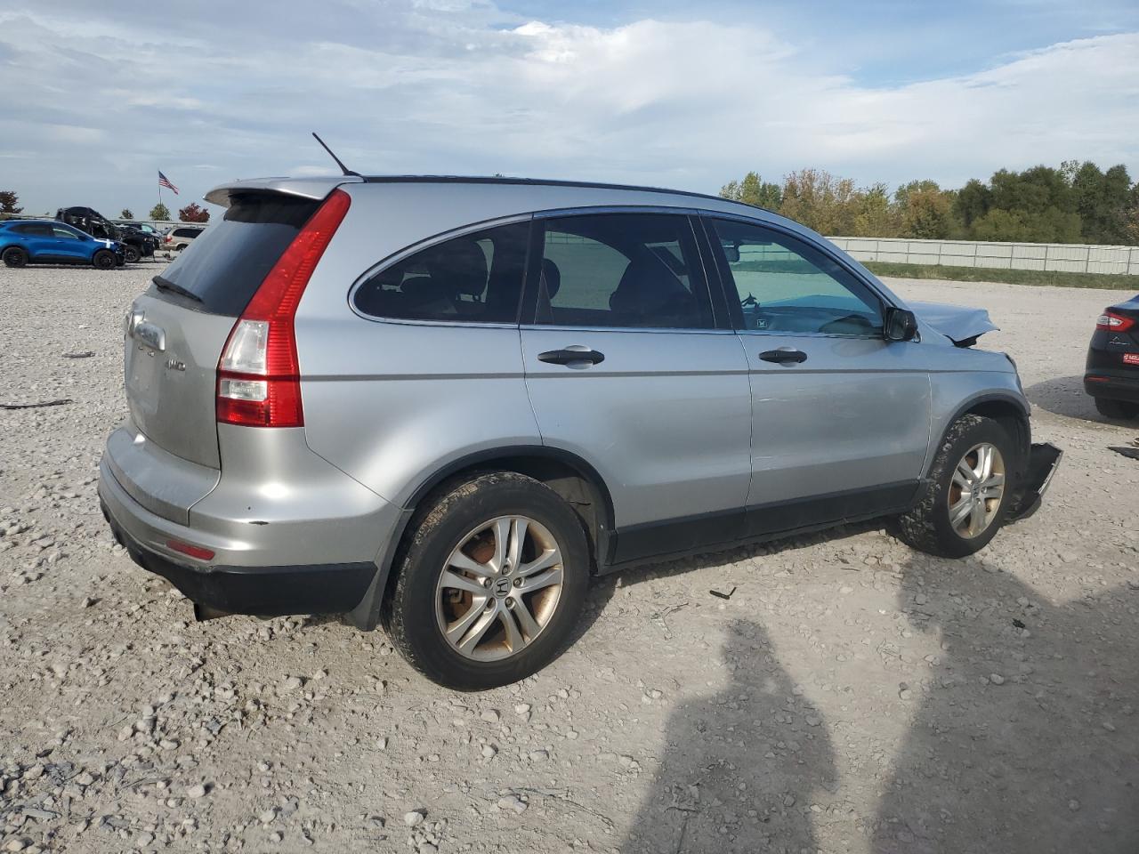 2010 Honda Cr-V Ex silver null gas 3CZRE4H58AG702655 photo #4