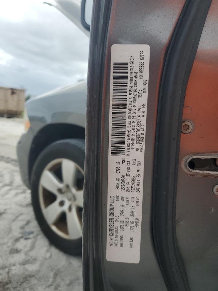 2012 Dodge Ram 1500 St VIN: 1C6RD6FT0CS236714 Lot: 85257085