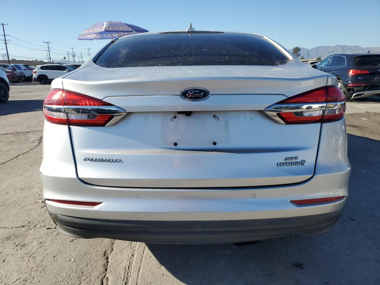 2019 Ford Fusion Se VIN: 3FA6P0LU7KR188447 Lot: 82638035