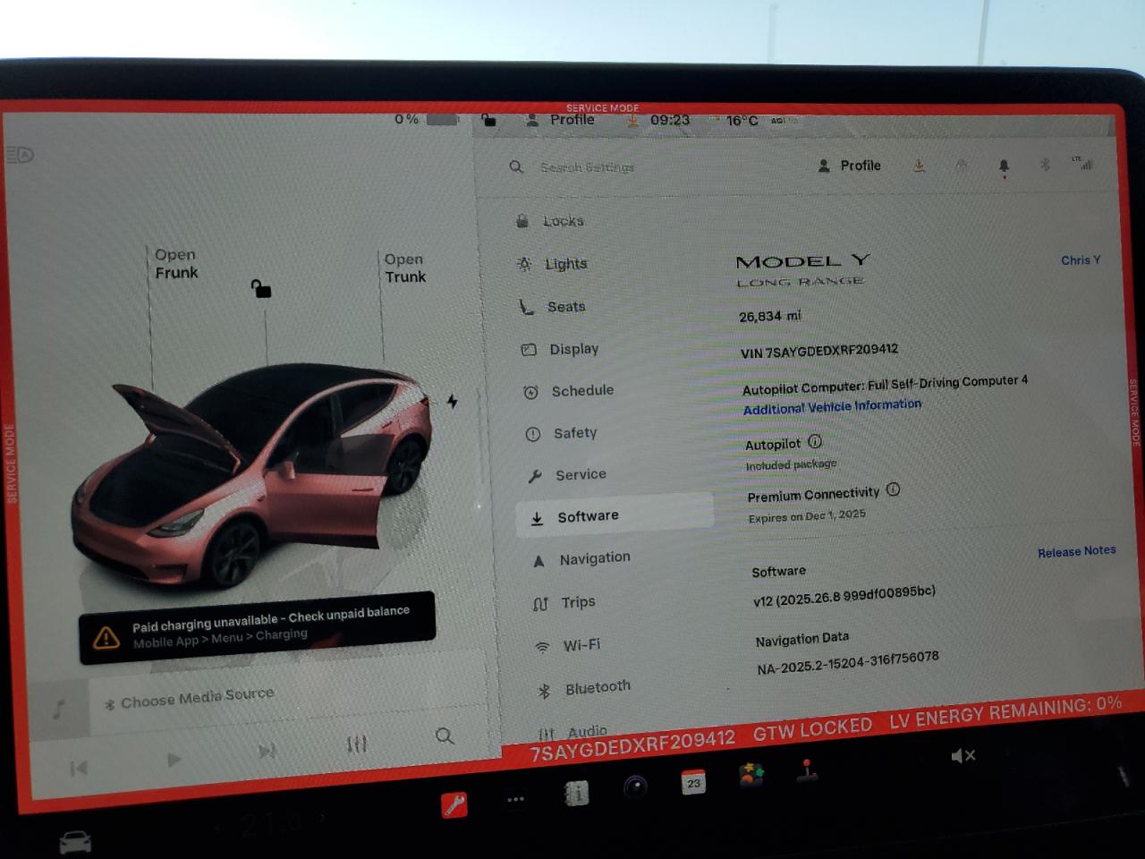 2024 Tesla Model Y VIN: 7SAYGDEDXRF209412 Lot: 87365635