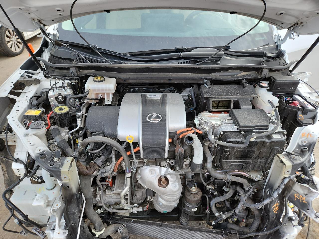 2022 Lexus Rx 450H VIN: 2T2JGMDA0NC092777 Lot: 86330315