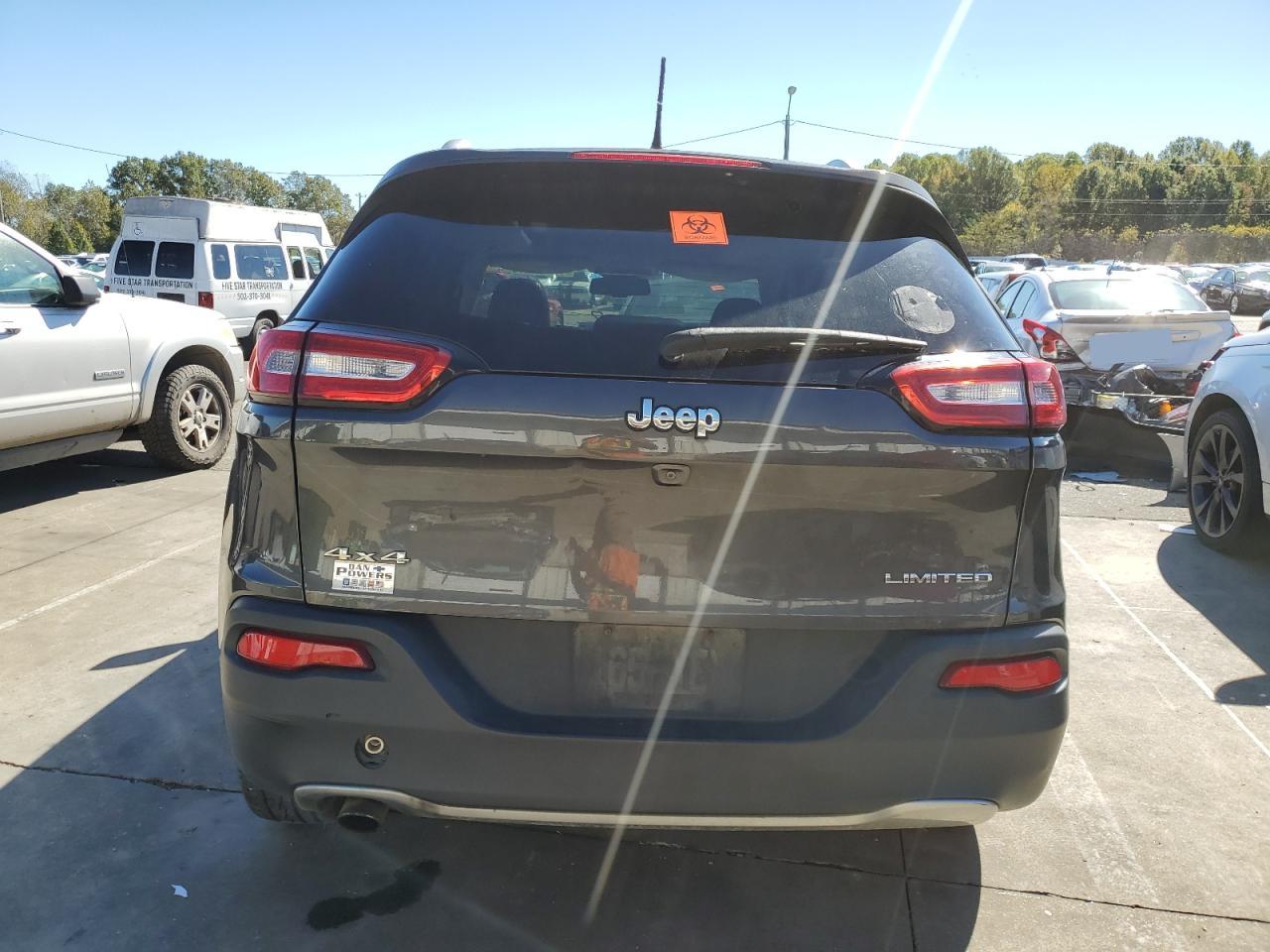 2015 Jeep Cherokee Limited VIN: 1C4PJMDB3FW557943 Lot: 87207365