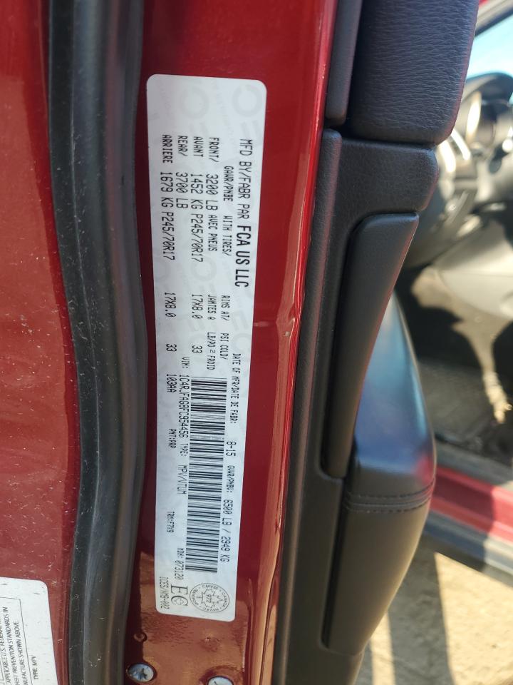 2015 Jeep Grand Cherokee Laredo VIN: 1C4RJFAG8FC954456 Lot: 86616745