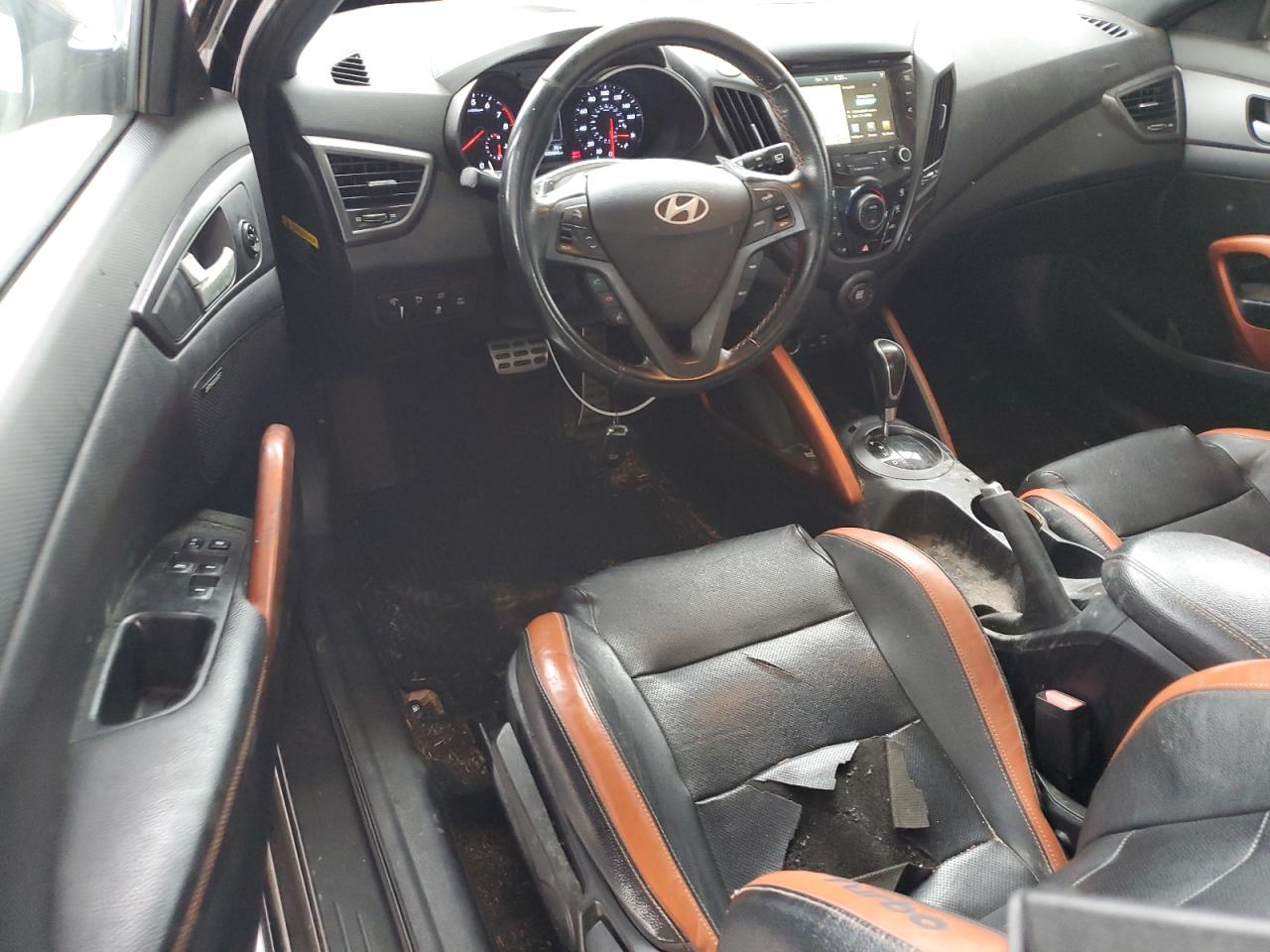 2016 Hyundai Veloster Turbo VIN: KMHTC6AE8GU284431 Lot: 85302275