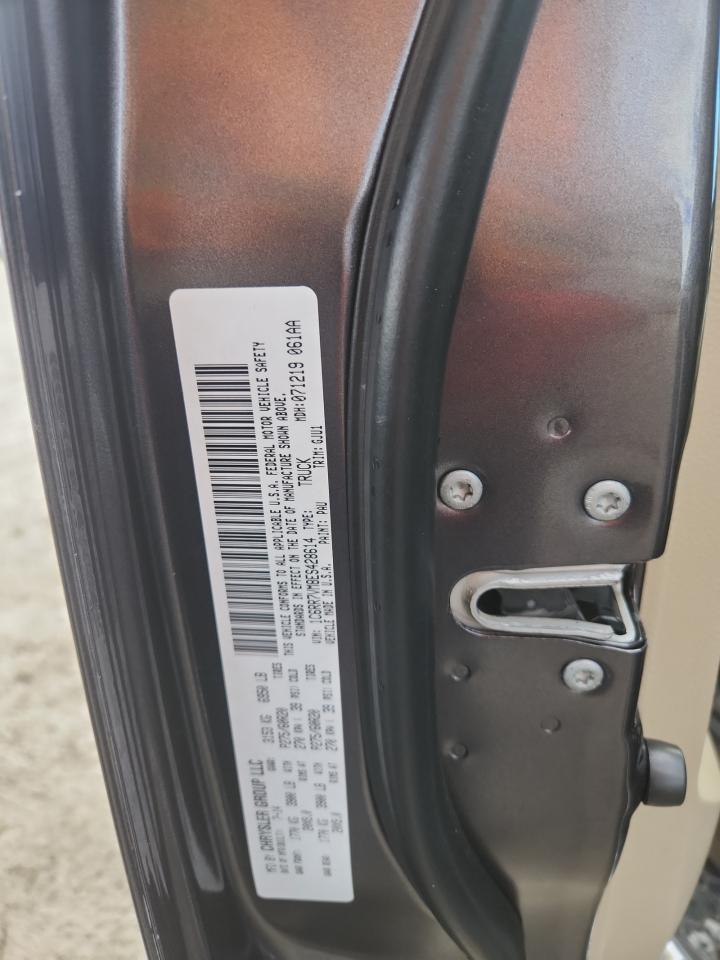 2014 Ram 1500 Laramie VIN: 1C6RR7VM8ES428614 Lot: 82542075