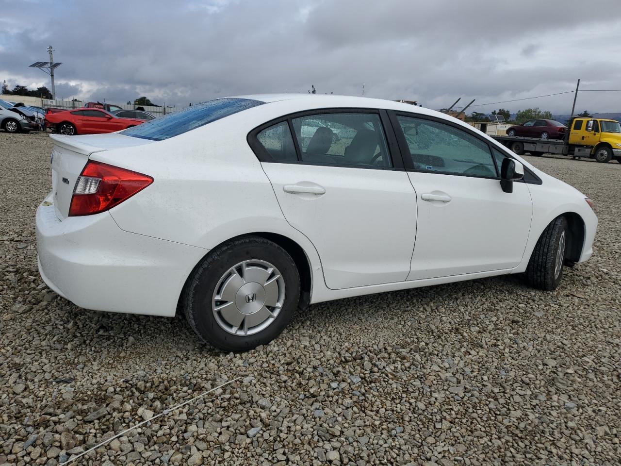 2012 Honda Civic Hf VIN: 2HGFB2F66CH522435 Lot: 84952565