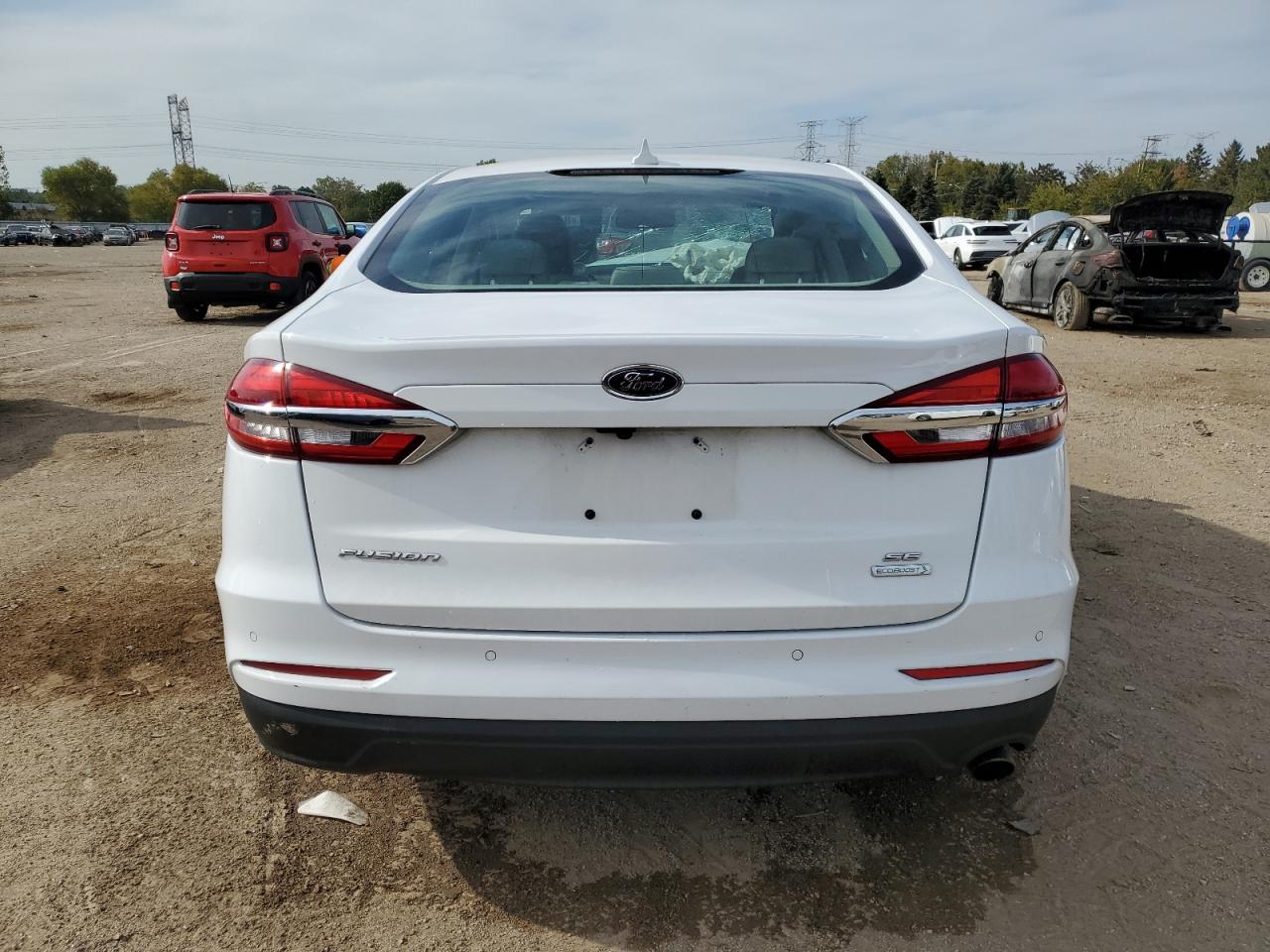 2020 Ford Fusion Se VIN: 3FA6P0HD9LR255298 Lot: 84657825