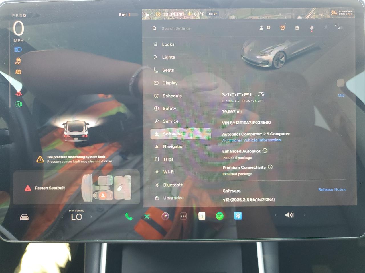 2018 Tesla Model 3 VIN: 5YJ3E1EA7JF034560 Lot: 85115685