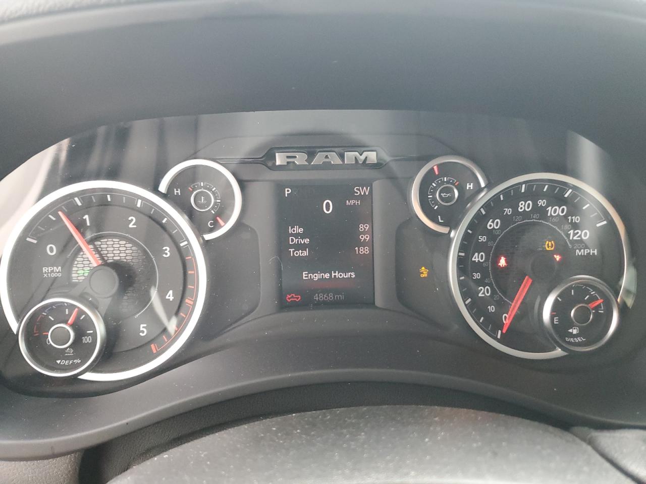 2025 Ram 2500 Tradesman VIN: 3C63R5CLXSG504504 Lot: 90443395