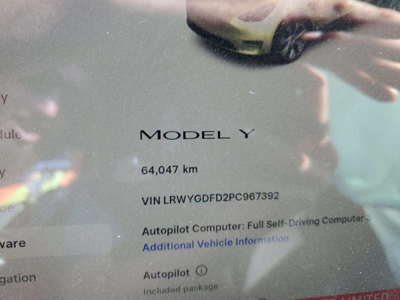 2023 Tesla Model Y VIN: LRWYGDFD2PC967392 Lot: 85304095