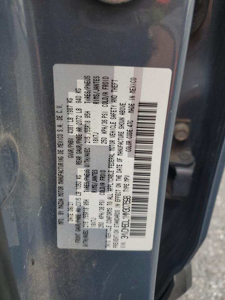 2021 Mazda Cx-30 Premium VIN: 3MVDMBDL1MM307698 Lot: 82502125