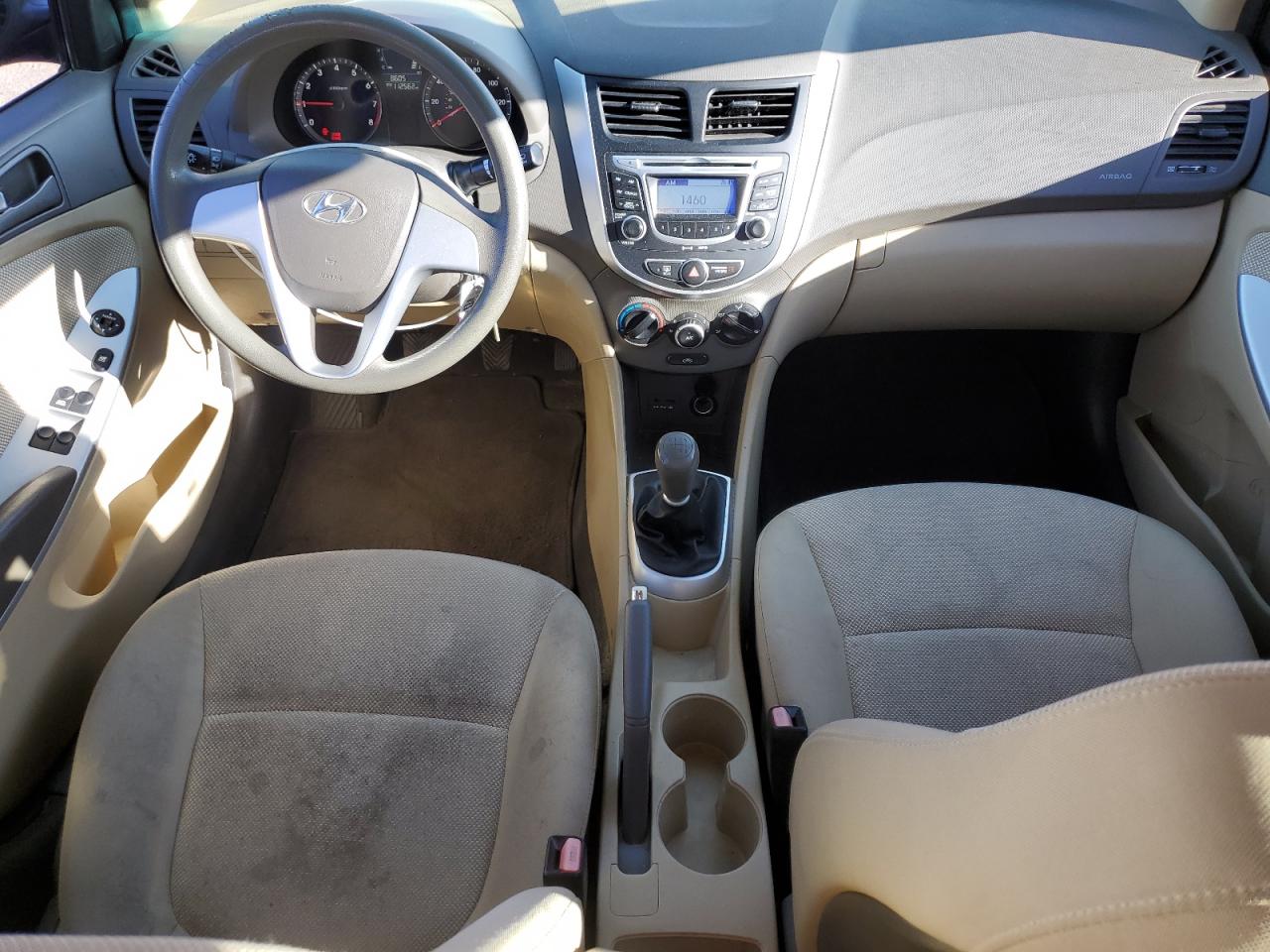 2012 Hyundai Accent Gls VIN: KMHCT4AE3CU039745 Lot: 80857195