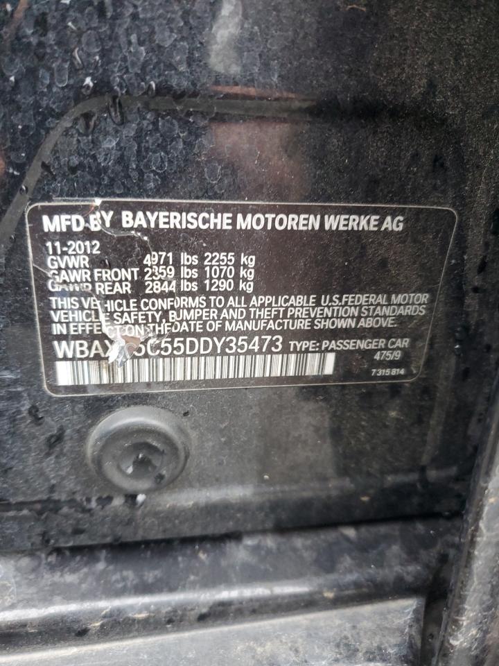 2013 BMW 528 I VIN: WBAXG5C55DDY35473 Lot: 86540895