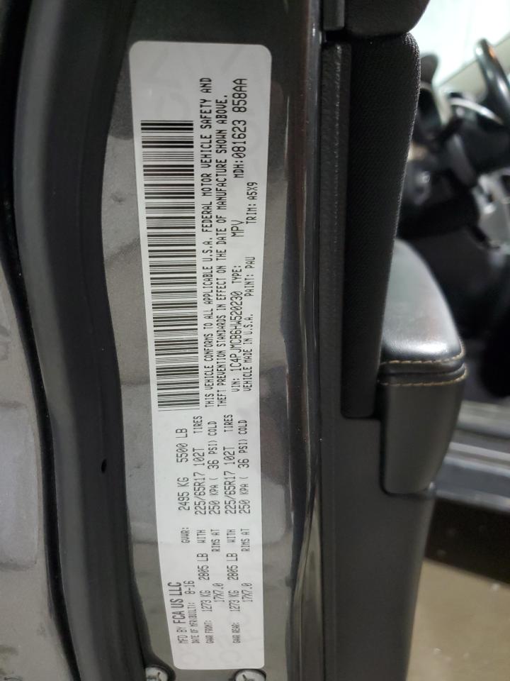 2017 Jeep Cherokee Latitude VIN: 1C4PJMCB6HW520230 Lot: 86224025