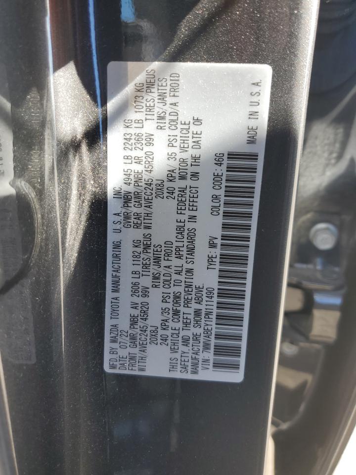 2023 Mazda Cx-50 Premium Plus VIN: 7MMVABEY1PN111490 Lot: 81920215