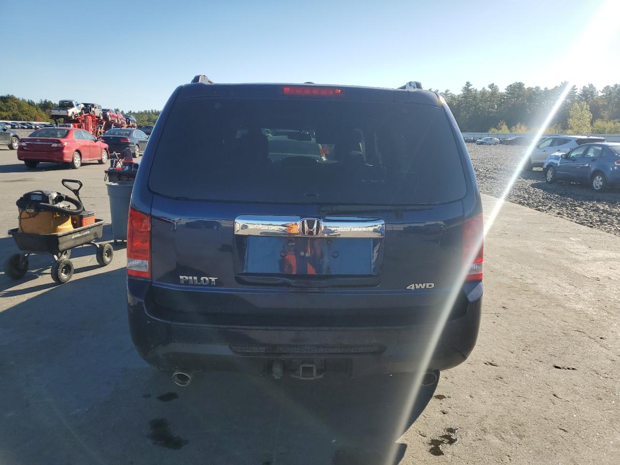 2013 Honda Pilot Exl VIN: 5FNYF4H50DB027618 Lot: 82335415