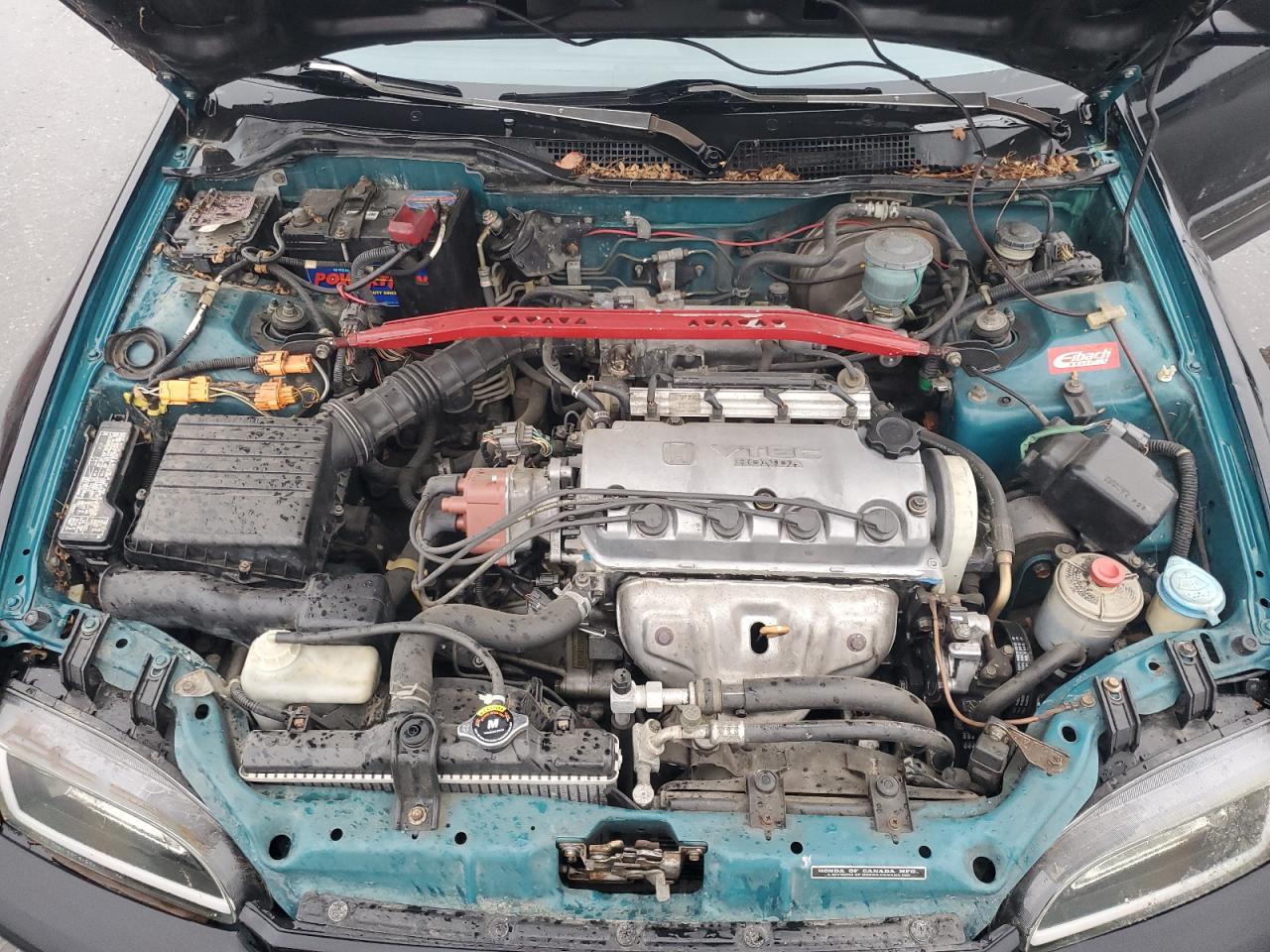 1995 Honda Civic Ex VIN: 2HGEJ1135SH542406 Lot: 81837295